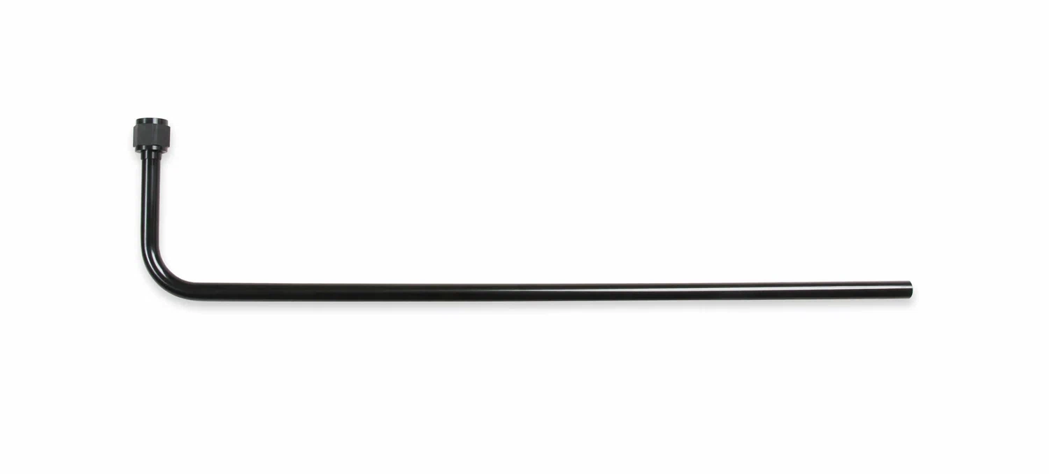 NOS 90 Degree Nitrous Bottle Blowdown Tube - Black - 16161NOS